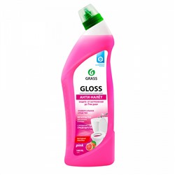 Чистящий гель для ванны и туалета "Gloss pink" (флакон 1000 мл)