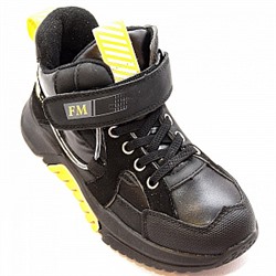 Ботинки С0602-15-1Y черн/желт