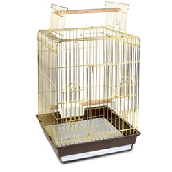 Клетка Triol  N 1038А для птиц, золото, 47.5 х 47.5 х 86 см