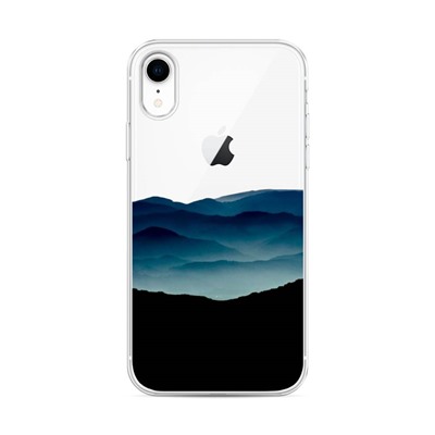 Силиконовый чехол Горы арт 7 на iPhone XR (10R)