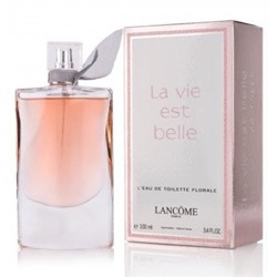 LANCOME LA VIE EST BELLE L`EAU DE TOILETTE FLORALE FOR WOMEN 100ml