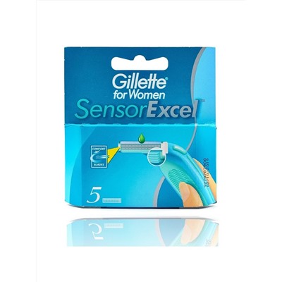 410, Gillette Sensor Excel for Women (5шт) EvroPack orig