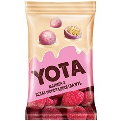 Драже «Yota»,  хрустящий шарик в малиновой глазури, 40 г (заказ по 4 шт)