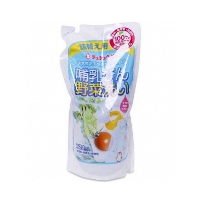 "Chu-Chu BABY" Жидкое средство для мытья детских бутылок, овощей и фруктов (запасной блок), 720 мл