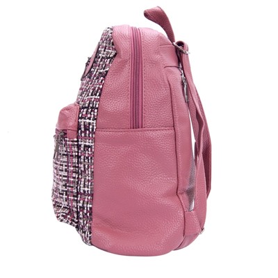 Рюкзак женский розовый р-р 27х34х10 арт RM-9