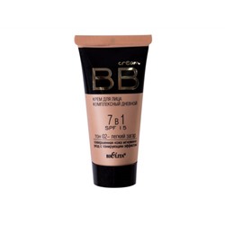 Bielita. BB cream. Крем для лица комплексный дневной 7в1 SPF15 тон 02 легкий загар 30 мл