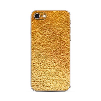 Силиконовый чехол Желтый песок на iPhone 8