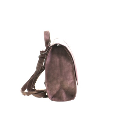 Миниатюрная сумка-рюкзачок Titanium из эко-кожи светло-пурпурного цвета.