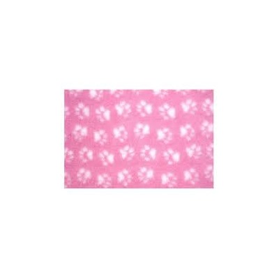 ProFleece коврик меховой 1х1,6м розовый/белый
