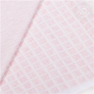 Одеяло-покрывало Клетка розовый Арт Дизайн