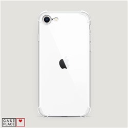 Противоударный силиконовый чехол Прозрачный на iPhone SE 2020