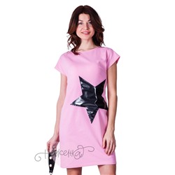 Платье П 686 (розовый)