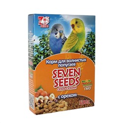 SEVEN SEEDS Корм для волнистых попугаев с орехами. SS0012