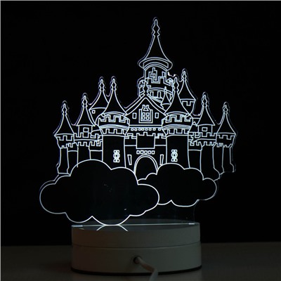 Светильник 3D Замок МО-1649