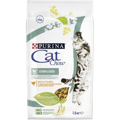 Purina Cat Chow Sterilized 1,5 кг