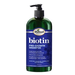 Шампунь для роста волос с биотином Difeel Pro-Growth Biotin Shampoo, 1000 мл