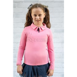 Блузка школьная, арт.891, цвет розовый