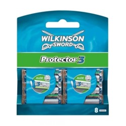 Сменные кассеты Wilkinson Protector 3 (8шт)