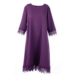 Женское платье миди "А-силуэт" 249266 размер 50, 52, 54, 56