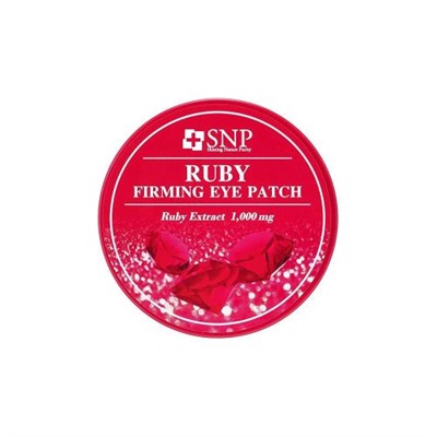 Гидрогелевые патчи SNP Ruby Firming Eye Patch 60 шт оптом