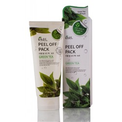 Маска-плёнка для лица Ekel Peel off pack Green tea (Зеленый чай) , 180 мл