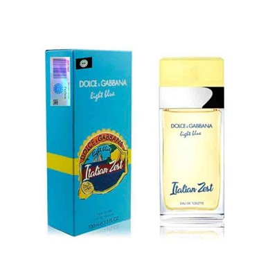 ОРИГИНАЛ DOLCE & GABBANA LIGHT BLUE ITALIAN ZEST 100ml W