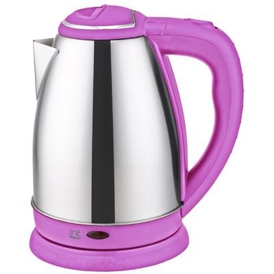 Чайник электрич.розовый IR-1337