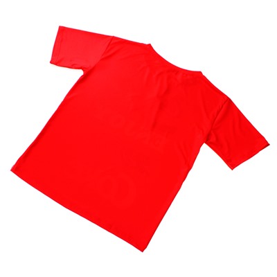 Размер 44-46. Стильная женская футболка World_Enjoy красного цвета.