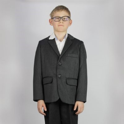 Пиджак школьный серый на мальчика и девочку — распродажа!