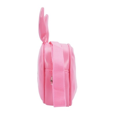 Детская сумочка с ушками цвет розовый р-р 18х15х6 арт ds-18