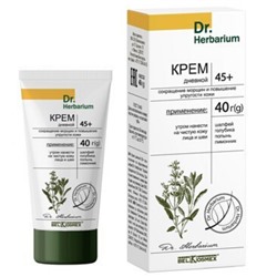Dr.Herbarium Крем дневной 45+ сокращение морщин и повышения упругости кожи 40г.