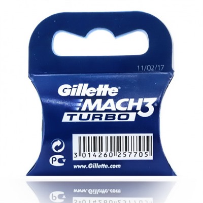 Gillette Mach3 Turbo (1шт) EvroPack orig