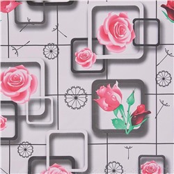 Скатерть (Розы в квадратах, 110х140)