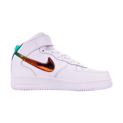 Кроссовки Nike Air Force 1 Mid '07 White Leather арт 5033-7
