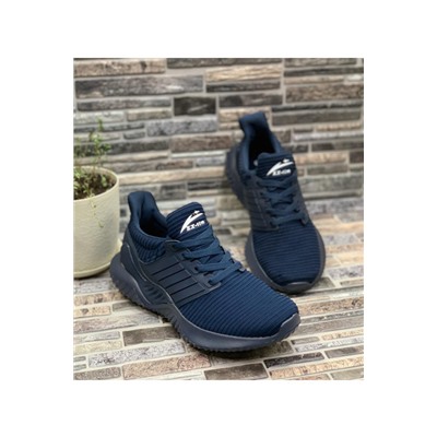 Мужские кроссовки 9005-2 темно-синие