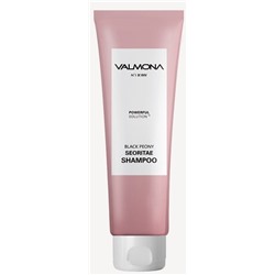 [VALMONA] Шампунь для волос ЧЕРНЫЙ ПИОН/БОБЫ Powerful Solution Black Peony Seoritae Shampoo, 100 мл