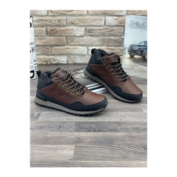 Мужские кроссовки А9102-6 темно-коричневые