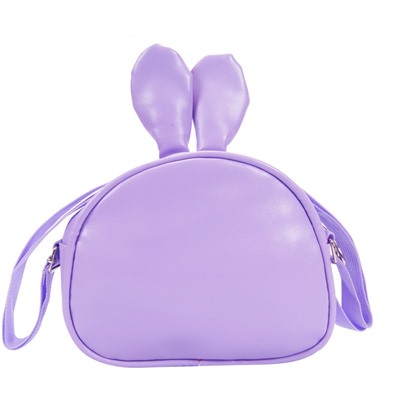 Детская сумочка с ушками цвет фиолетовый р-р 18х15х6 арт ds-22