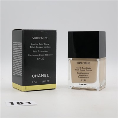 ТОНАЛЬНЫЙ КРЕМ CHANEL SUBLI'MINE 75ml - №101