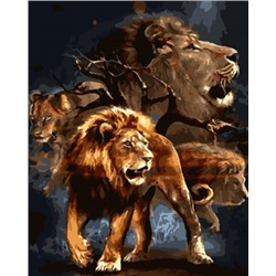 Картина по номерам 40х50 OK 10112 Эксклюзив!!! Король лев