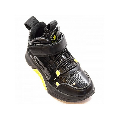 Ботинки С0602-12-1Y черн/желт