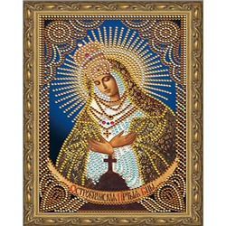 Алмазная мозаика 20х30 CDX 003 Икона Остробрамская Пресвятая Богородица