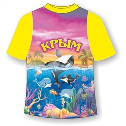 Детская футболка Крым с китами