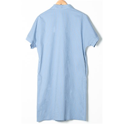 Женское платье рубашка с коротким рукавом 248921 размер 54 - 60
