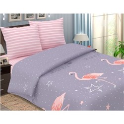 Комплект постельного белья Розовый фламинго