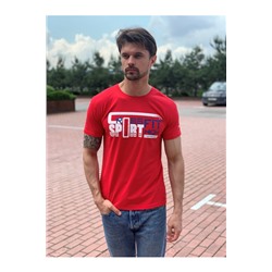 Мужская футболка красная