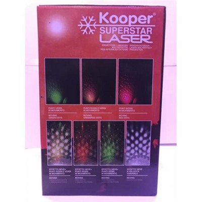 Лазерный проектор Kooper Superstar Laser оптом