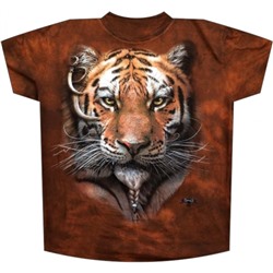 Мужская футболка Африканский тигр KP 244