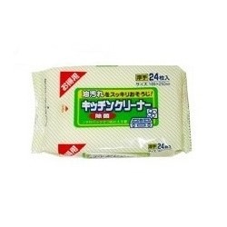 "Showa Siko" "Kitchen cleaner" Влажные салфетки для удаления жировых загрязнений на кухне 24шт 160мм х 250мм