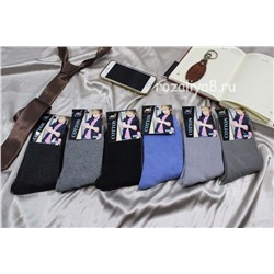 Носки махровые подростковые р-р 22-24 (12) Арт. MJ мальчик в пиджаке и клетчатой рубашке (к.9070)